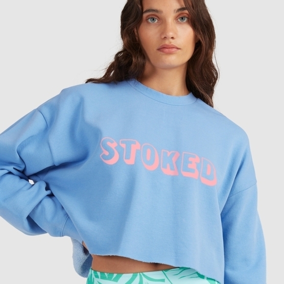 Billabong Tops - Billabong G'Day Cropped Sweatshirt